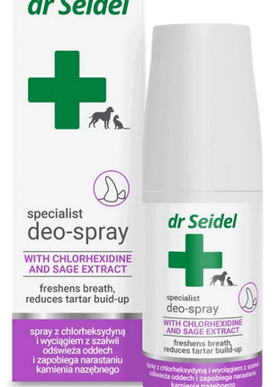 Dr Seidel Deo-Spray z chlorheksydyną - higiena jamy ustnej 50ml
