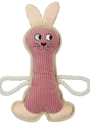 Zolux Zabawka dla psa Królik Buddy różowy 33cm