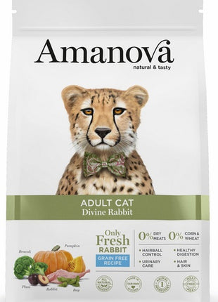 Amanova Cat Adult Divine Rabbit - królik 1,5kg