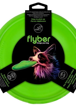 Collar Flyber Latający spodek 22cm jasnozielony