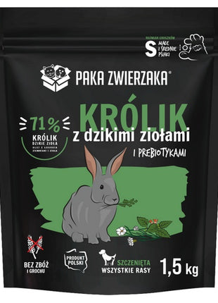Paka Zwierzaka Seventh Heaven Królik z dzikimi ziołami Puppy S 1,5kg