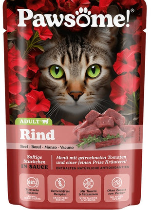 Pawsome Adult Rind - wołowina saszetka 85g