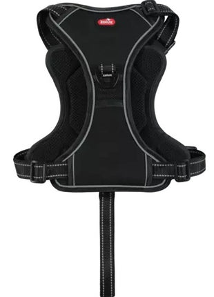 Zolux Szelki ze smyczą automatyczną Easyride L czarne