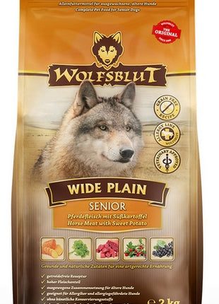 Wolfsblut Dog Wide Plain Senior - konina i bataty 2kg
