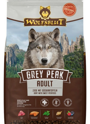 Wolfsblut Dog Grey Peak - koza i bataty 12,5kg