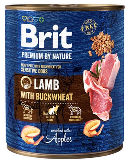 Brit Premium By Nature Lamb & Buckwheat puszka 800g