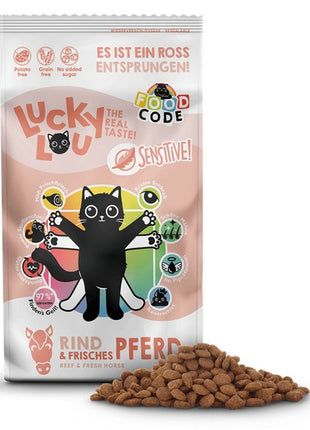Lucky Lou Food Code Sensitive Wołowina & Konina 1,7kg