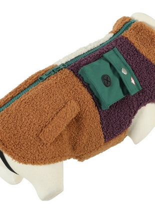 Zolux Ciepła bluza dla psa Bouclette R.55 jasnobrązowa