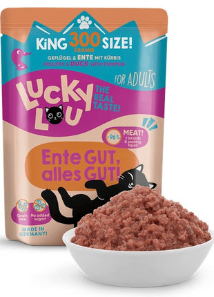 Lucky Lou Lifestage Adult Drób i kaczka saszetka 300g