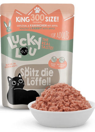 Lucky Lou Lifestage Adult Drób i królik saszetka 300g