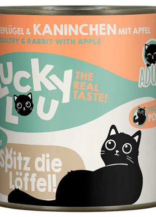 Lucky Lou Lifestage Adult Drób i królik puszka 800g