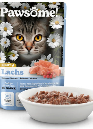 Pawsome Adult Light Lachs - łosoś saszetka 85g