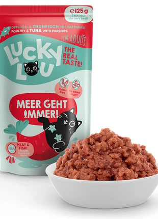 Lucky Lou Lifestage Adult Drób i tuńczyk saszetka 125g