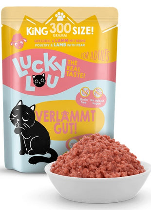 Lucky Lou Lifestage Adult Drób i jagnięcina saszetka 300g