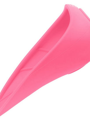 Collar WauDog Silicone Dysza do picia - końcówka 165x90mm różowa