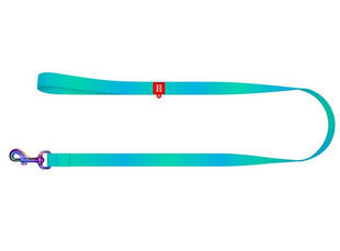 Collar WauDog Recycled Smycz nylonowa, gradient M 20mm/122cm niebieski