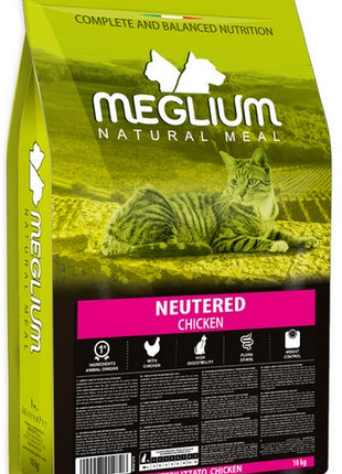 Meglium Cat Adult Neutered Chicken 10kg