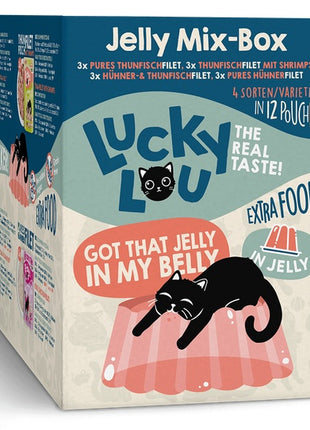 Lucky Lou Extrafood Jelly-Mix-Box Multipack w galaretce saszetki 12x70g