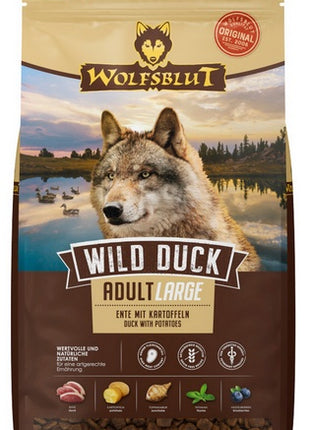 Wolfsblut Dog Wild Duck Large - kaczka i ziemniaki 12,5kg