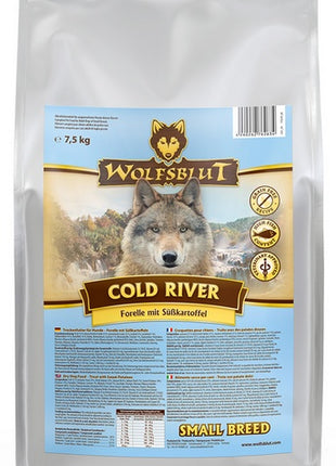 Wolfsblut Dog Cold River Small - pstrąg i bataty 7,5kg