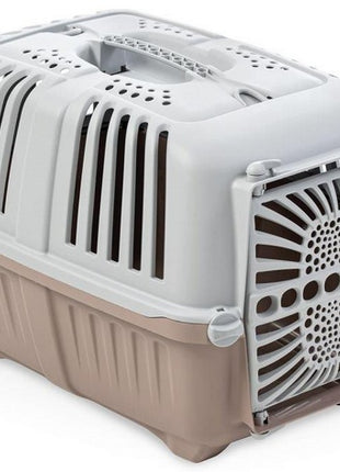 Yarro/Moderna Transporter Pratiko Mały drzwi plastikowe różowo-szary [Y2512]