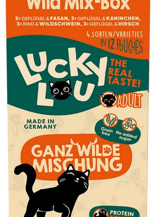 Lucky Lou Lifestage Adult Wild Mix-Box saszetki 12x125g