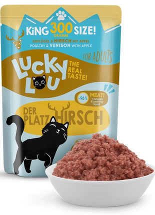 Lucky Lou Lifestage Adult Drób i jeleń saszetka 300g