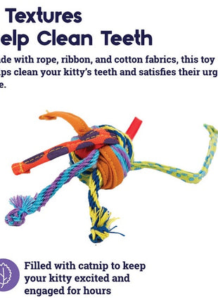 Petstages Piłka szmacianka dla kota PS310