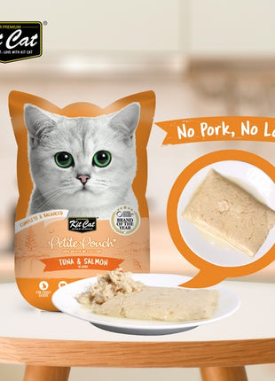 Kit Cat Petite Pouch Tuna & Salmon saszetka 70g