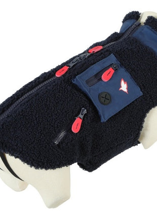 Zolux Ciepła bluza dla psa Bouclette R.35 granatowa