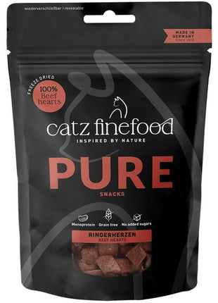 Catz Finefood Pure (Purrrrly N.105) Serca wołowe 35g