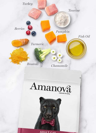 Amanova Cat Adult Turkey Delight - indyk 4kg