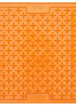 LickiMat Buddy Large Krzyżyk miękki pomarańczowy