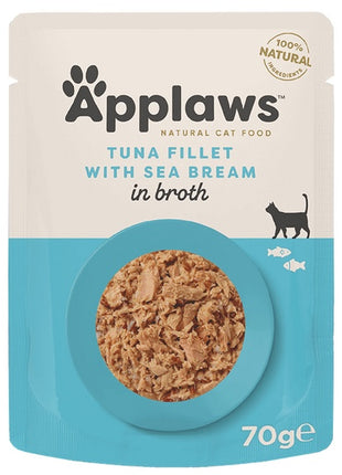 Applaws saszetka dla kota Tuńczyk i Leszcz 70g