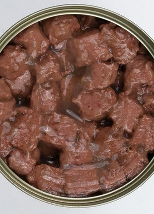 TUF TUF Kawałki mięsne z wołowiną dla kota puszka 415g