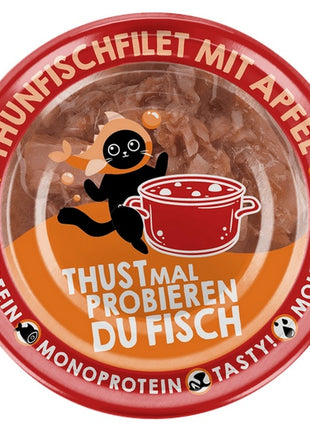 Lucky Lou Extrafood Tuńczyk i jabłko w bulionie puszka 70g