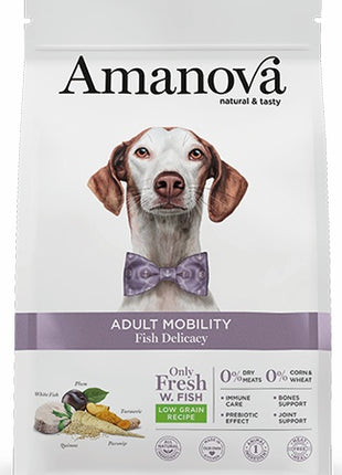 Amanova Dog Adult Mobility Fish Delicacy - biała ryba 10kg
