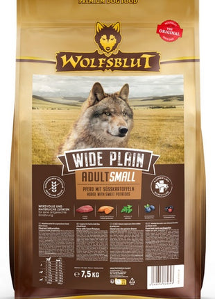 Wolfsblut Dog Wide Plain Small - konina i bataty 7,5kg