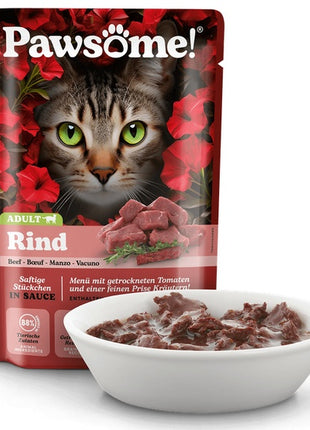 Pawsome Adult Rind - wołowina saszetka 85g