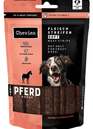 Chewies Meat Strips Soft Mini Konina 70g