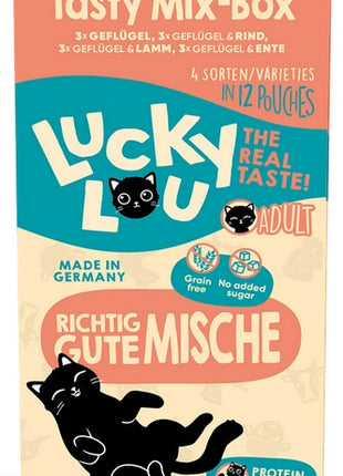 Lucky Lou Lifestage Adult Tasty Mix-Box saszetki 12x125g