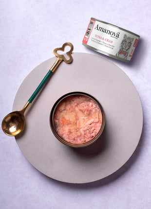 Amanova Cat Tuna & Crab - tuńczyk i krab w galaretce puszka 70g [11]