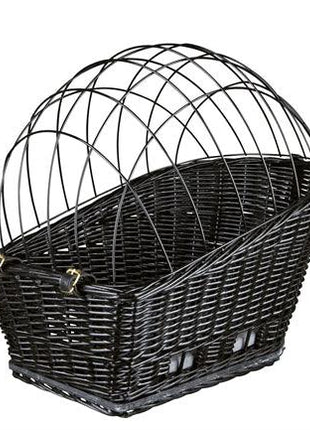 Trixie Fietsmand Met Draadkoepel Achterop Zwart