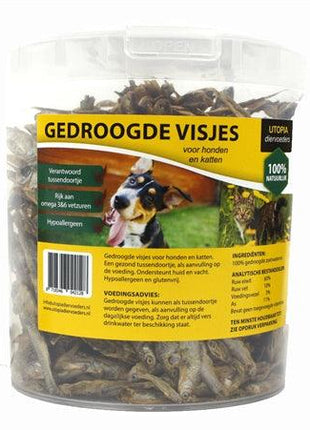 Utopia Gedroogde Visjes Voor Hond En Kat