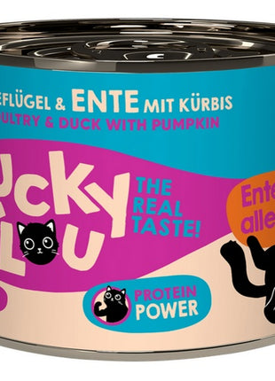 Lucky Lou Lifestage Adult Drób i kaczka puszka 200g