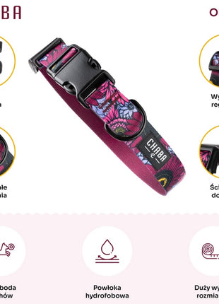 CHABA Obroża regulowana Story III M Lakota