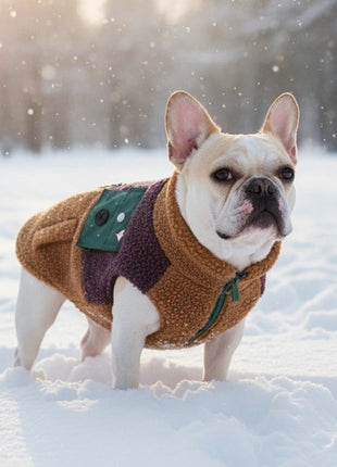 Zolux Ciepła bluza dla psa Bouclette R.50 jasnobrązowa