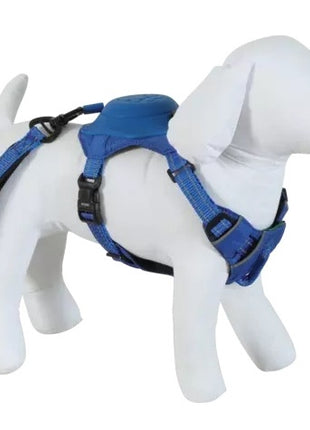 Zolux Szelki ze smyczą automatyczną Easyride XL niebieskie