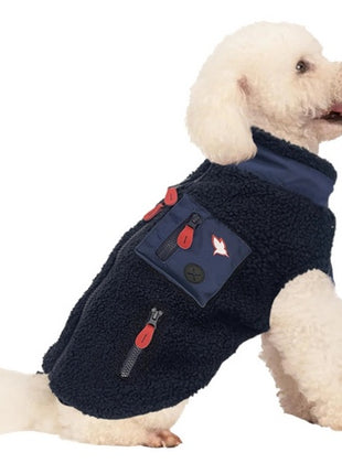 Zolux Ciepła bluza dla psa Bouclette R.55 granatowa