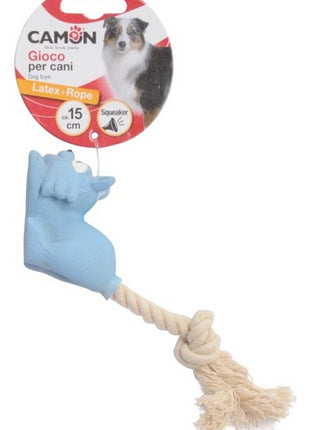 Camon Lateksowa zabawka z liną 15cm